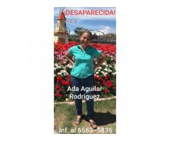 Desaparecida Ada Aguilar