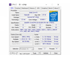 Dell Core i5, 3.40 GHz, Turbo Boost, 14 Pulg