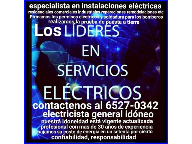 ELECTRICISTA.servicios eléctricos generales
