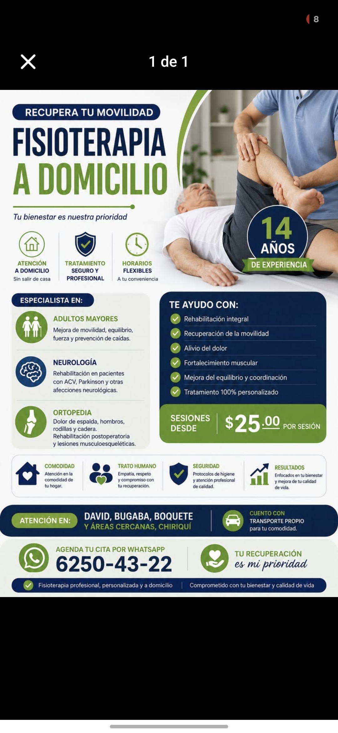 Fisioterapia a Domicilio