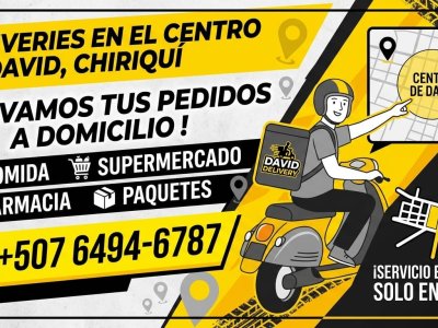 David Delivery — Pedidos a domicilio en David, Chiriquí